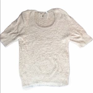 Knitted & Knotted Scoop Neck Sweater Peach XL
